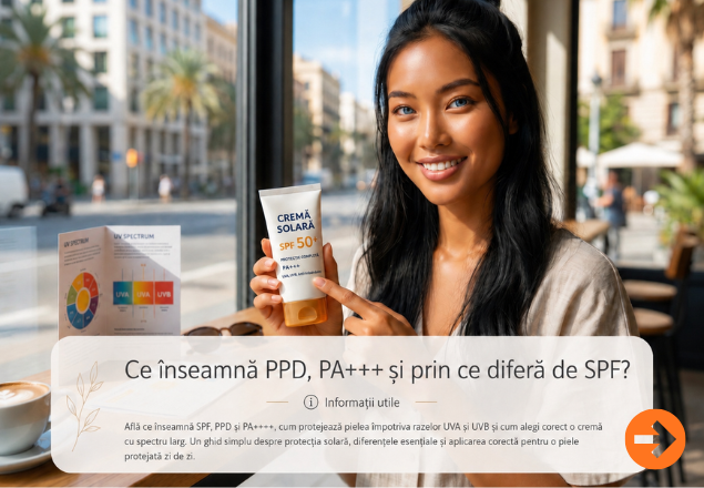 Ce inseamna PPD, PA+++ si prin ce difera de SPF? (informatii utile)